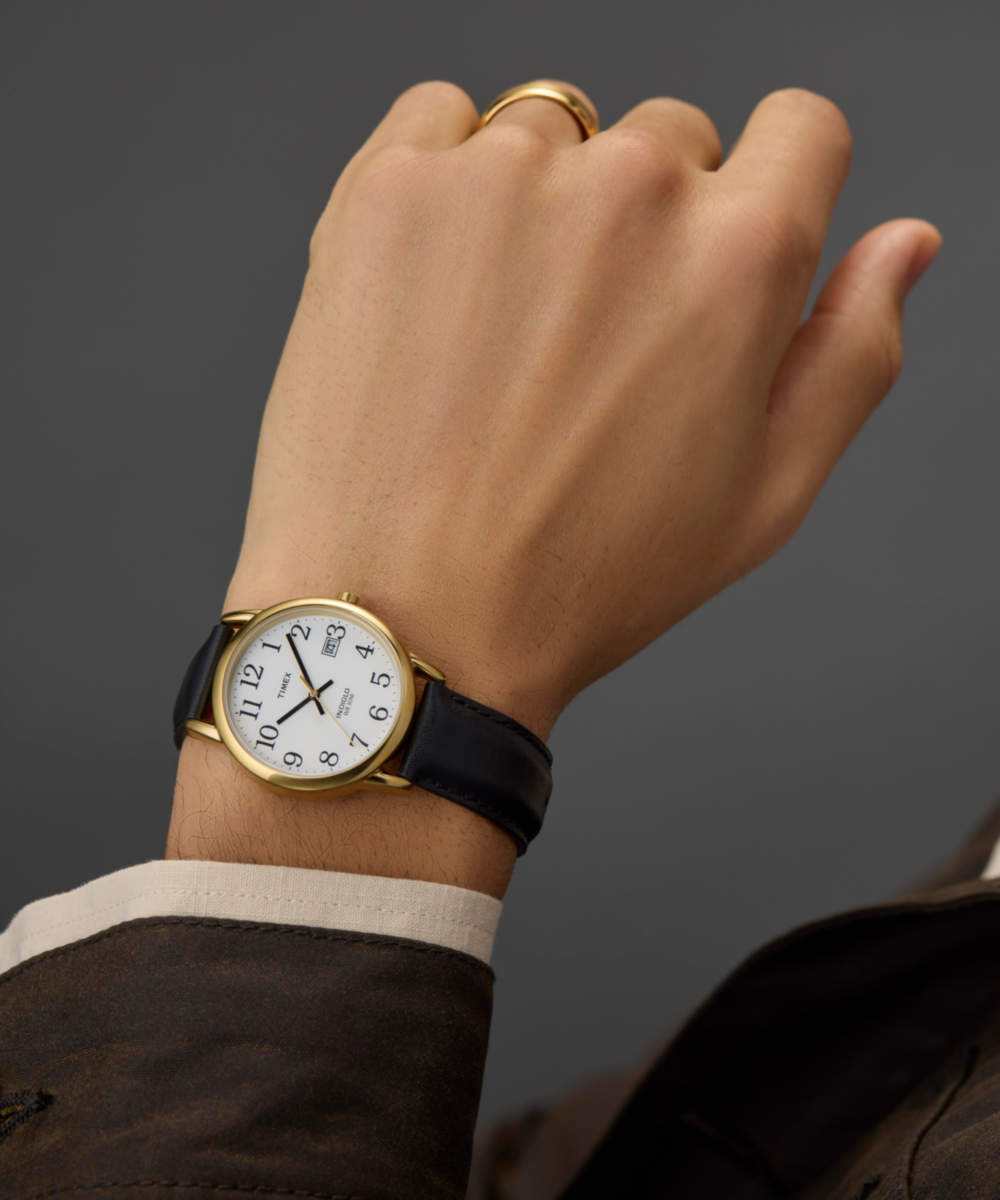 T2H291 Reloj Timex Easy Reader para Caballero correa de piel 35 mm