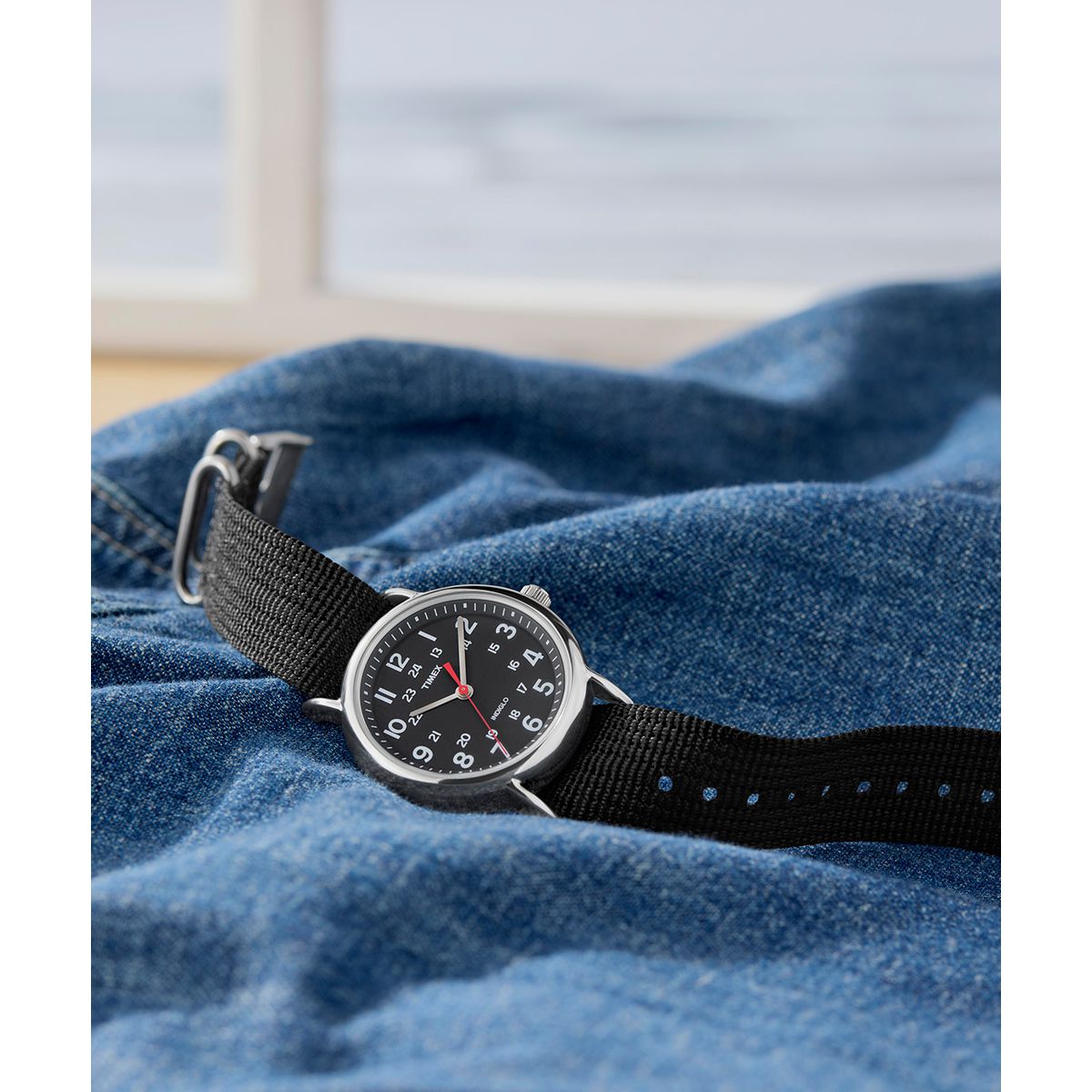 T2N647 Reloj Timex Weekender unisex pulsera de tela 38 mm