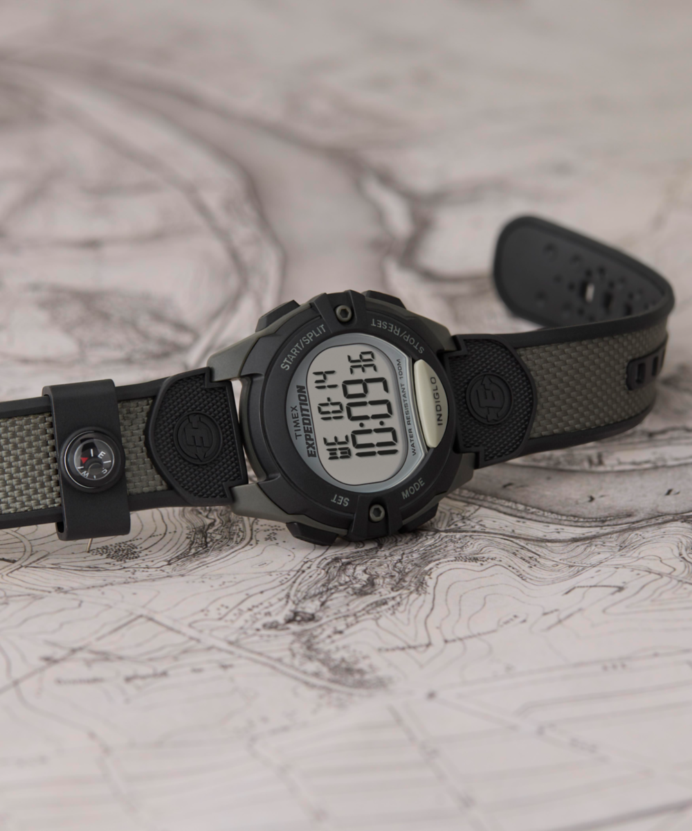 T40941 Reloj Timex Expedition Chrono Alarm Timer de hombre 41mm