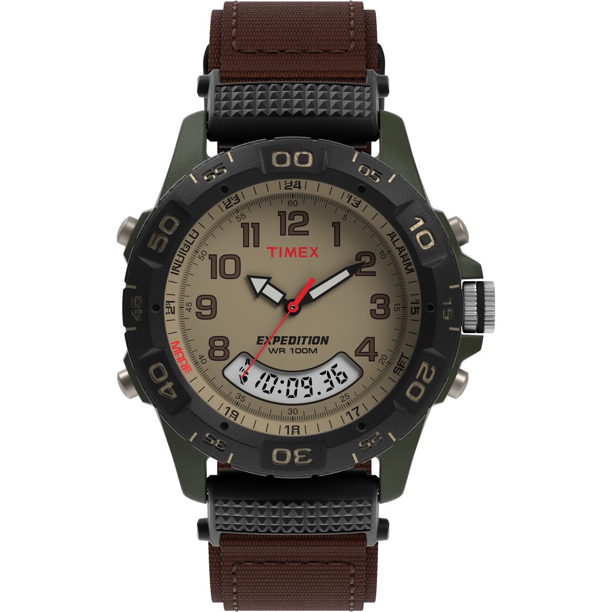T45181 Reloj Timex Easy Reader para Hombre pulsera de tela 35 mm