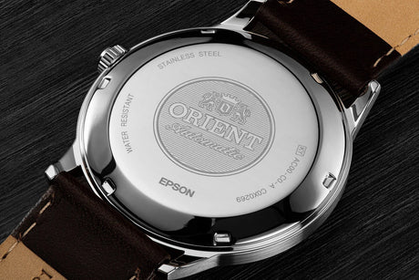 TAC00005W Orient Bambino de caballero pulsera de cuero