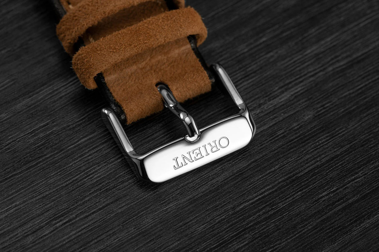 TAC08003A Orient Bambino de hombre pulsera de cuero