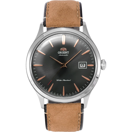 TAC08003A Orient Bambino de hombre pulsera de cuero
