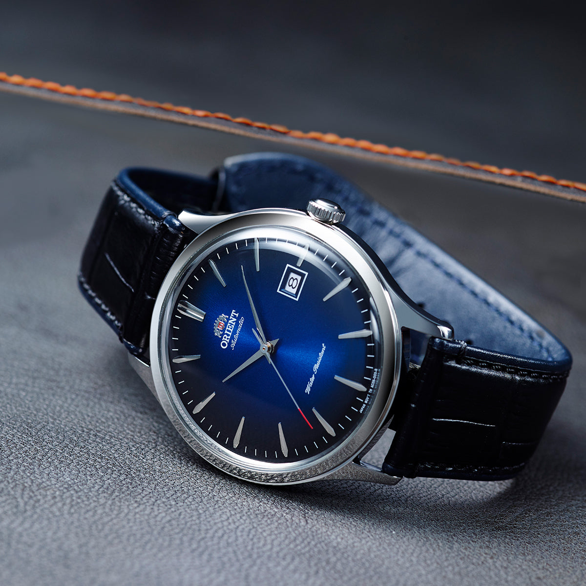 TAC08004D Orient Bambino de caballero pulsera de cuero