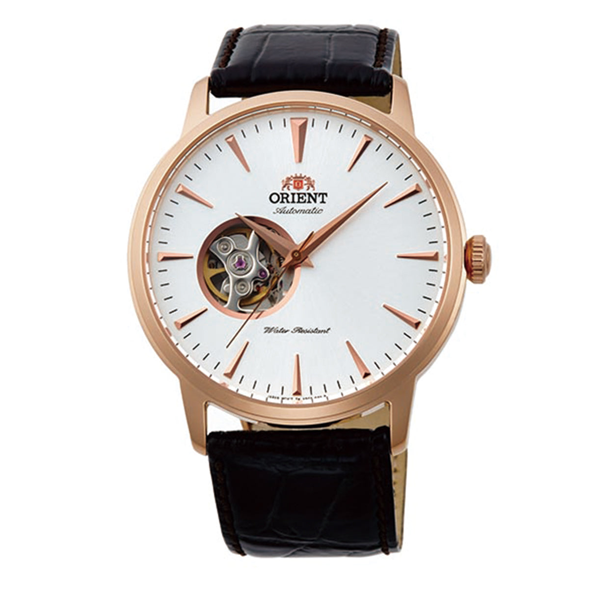 TAG02002W Orient Contemporary de caballero pulsera de cuero