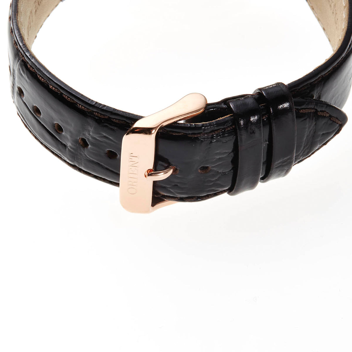 TAG02002W Orient Contemporary de caballero pulsera de cuero