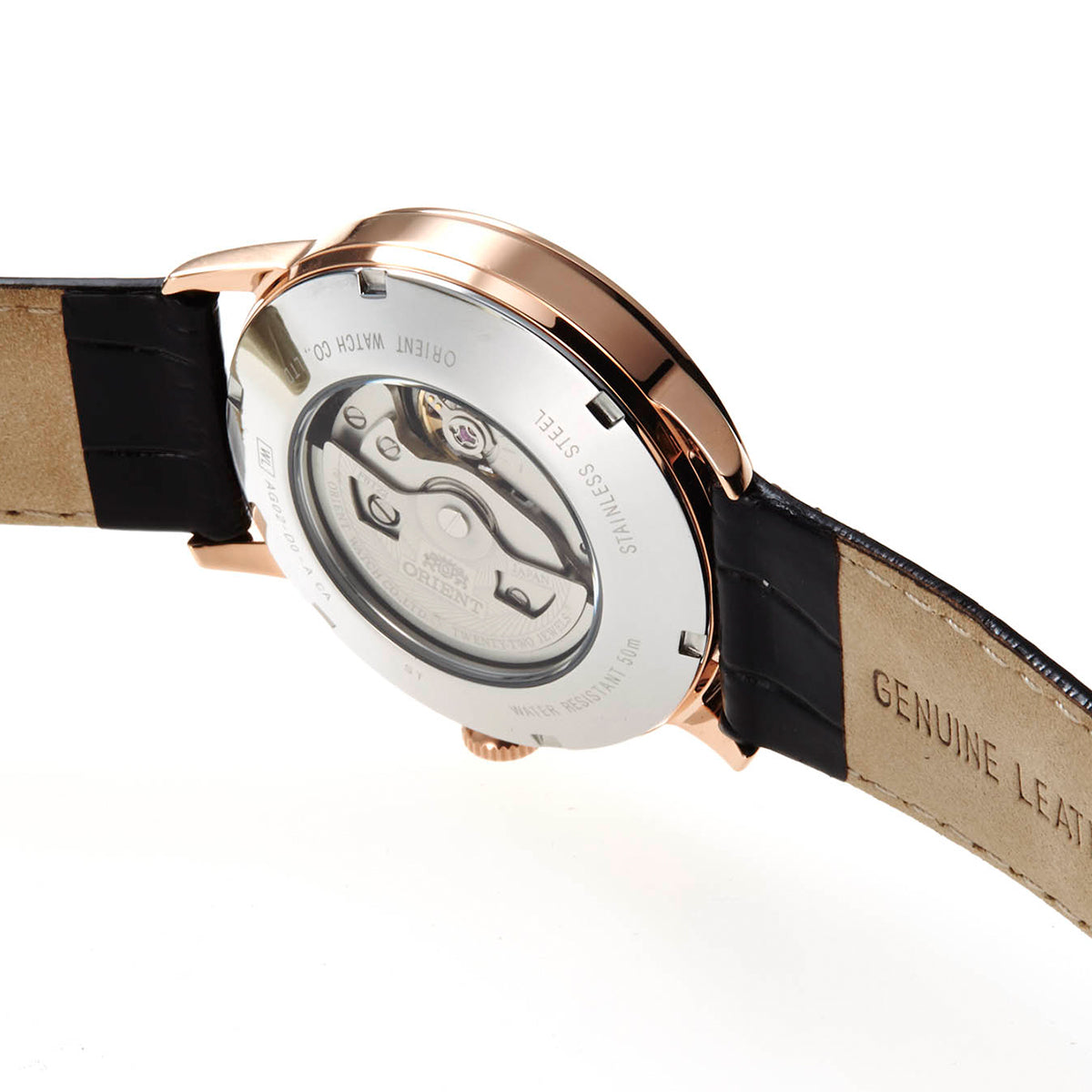 TAG02002W Orient Contemporary de caballero pulsera de cuero