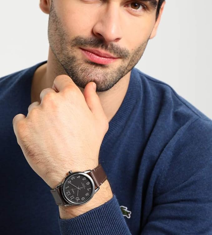 TW2R35800 Reloj Timex Easy Reader Anniversary Edition de hombre pulsera de cuero