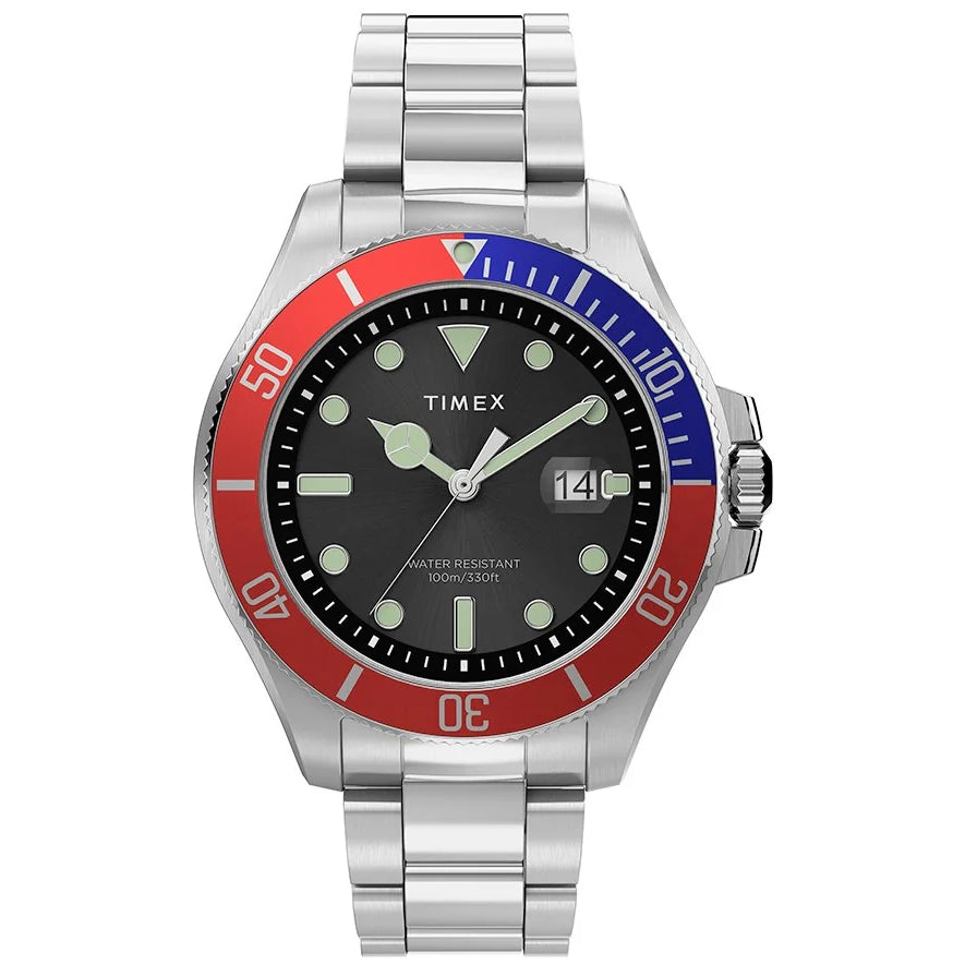 TW2U71900 Reloj Timex Harborside de hombre pulsera de acero inoxidable