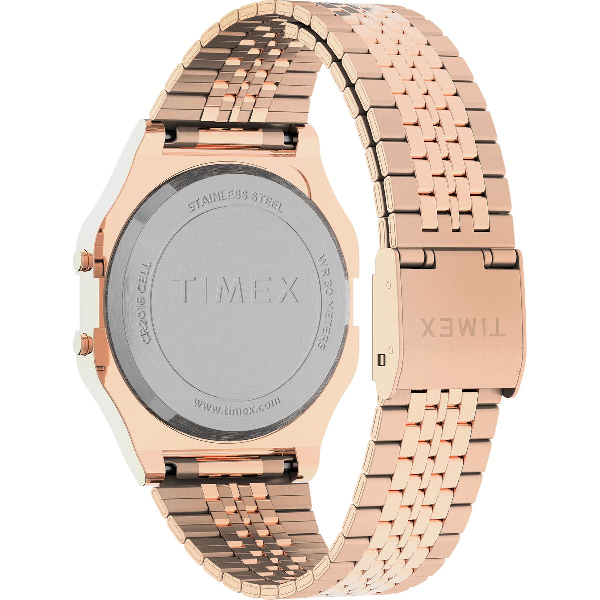 TW2U93600 Reloj Timex T80 Unisex pulsera de metal 34mm