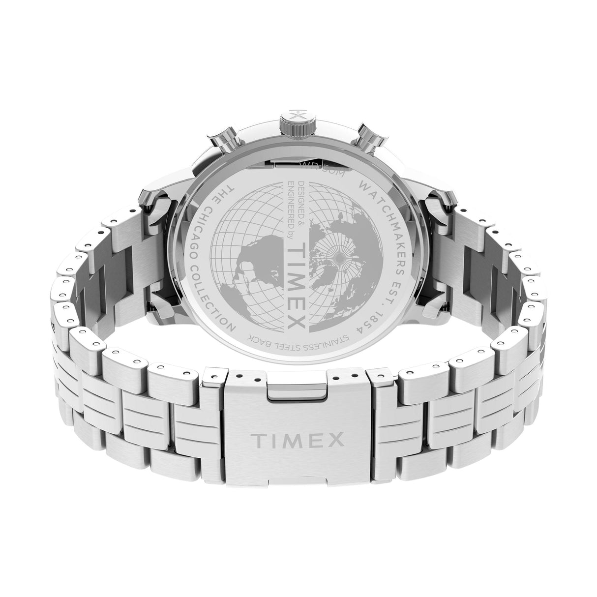 TW2V01700 Reloj Timex Chicago de hombre pulsera de metal 45 mm