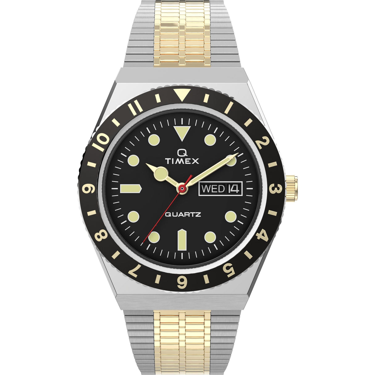 TW2V18500 Reloj Q Timex Reissue de hombre pulsera de metal 38 mm