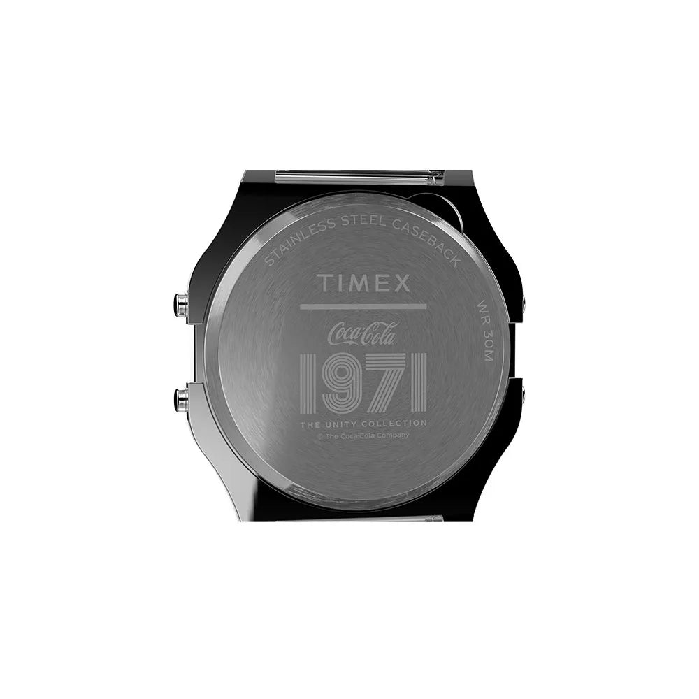 TW2V25900 Reloj Timex Coca-Cola Unity Unisex pulsera de metal