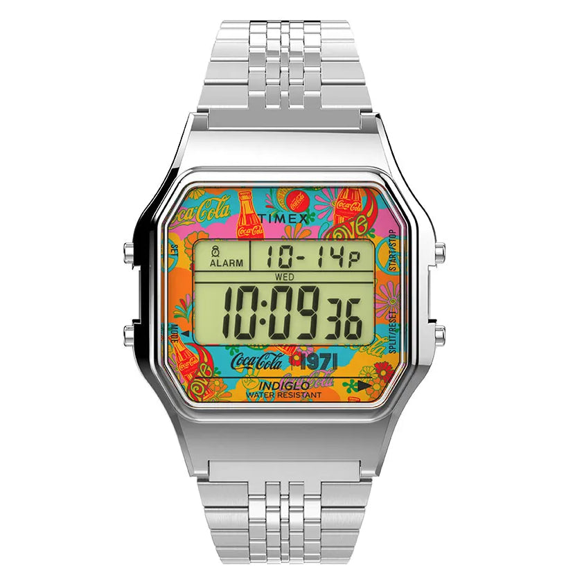 TW2V25900 Reloj Timex Coca-Cola Unity Unisex pulsera de metal