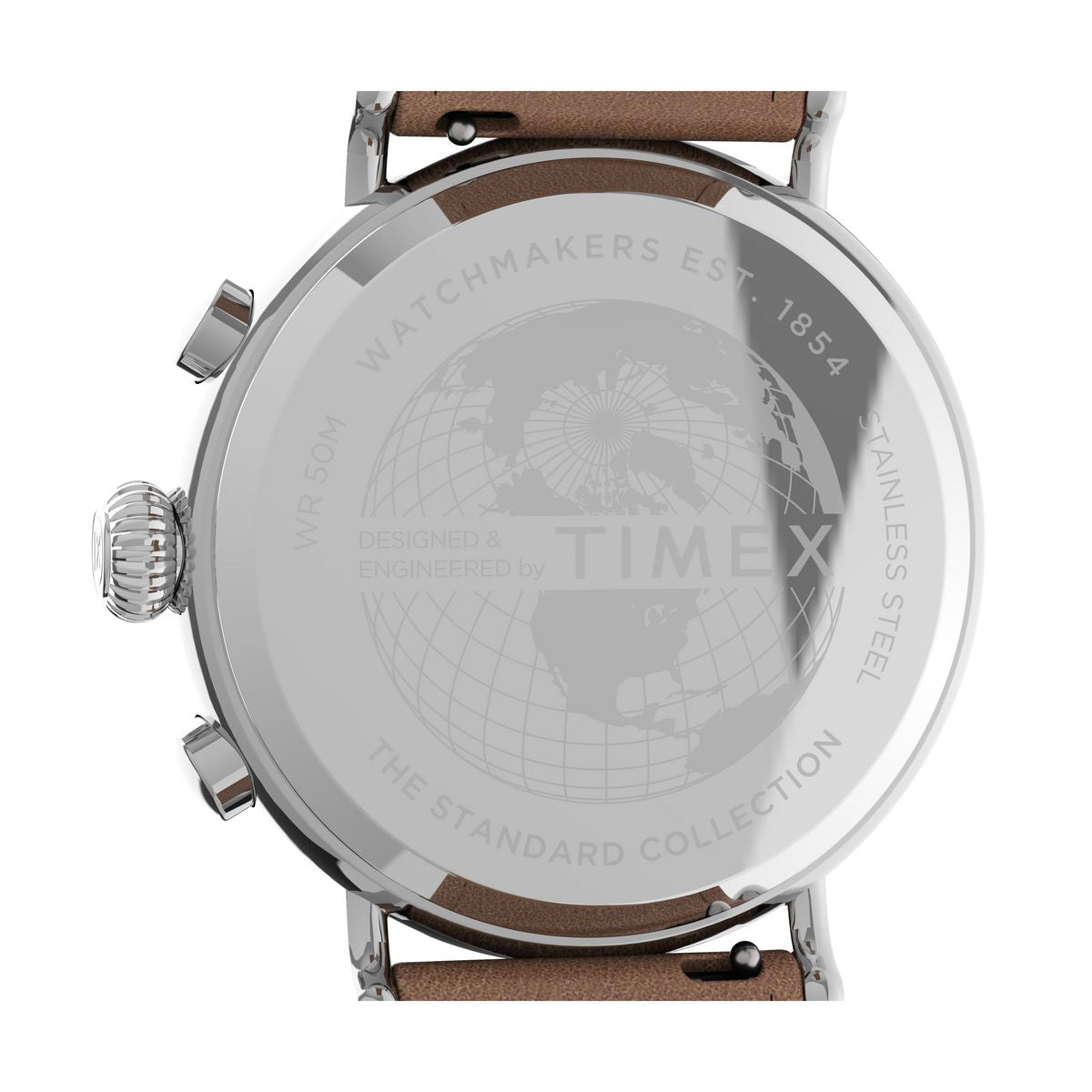 TW2V27500 Reloj Timex Standard Chronograph para hombre pulsera de cuero 41 mm