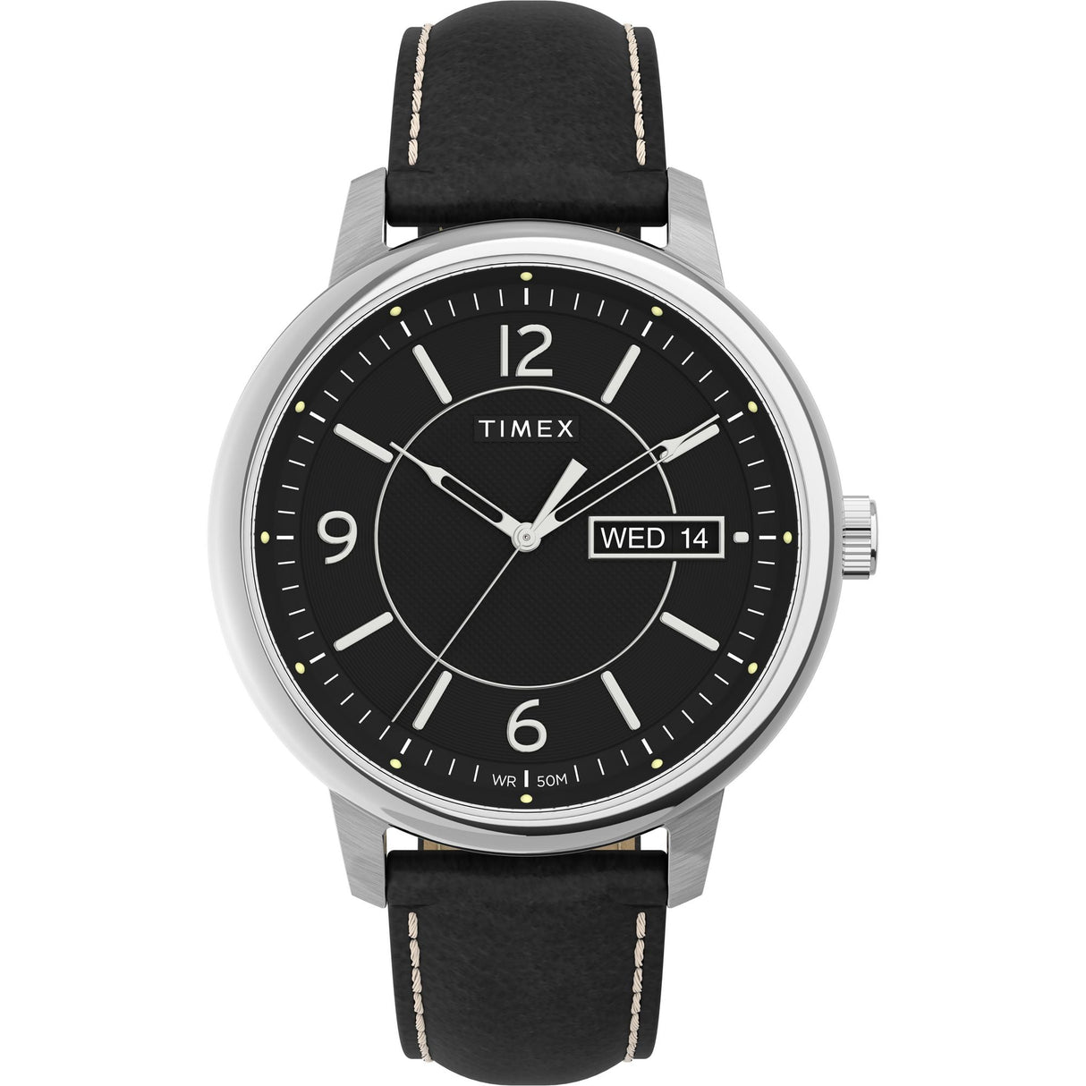 TW2V29200 Reloj Timex Chicago de hombre pulsera de piel 45 mm