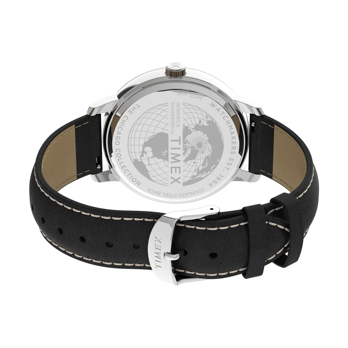 TW2V29200 Reloj Timex Chicago de hombre pulsera de piel 45 mm