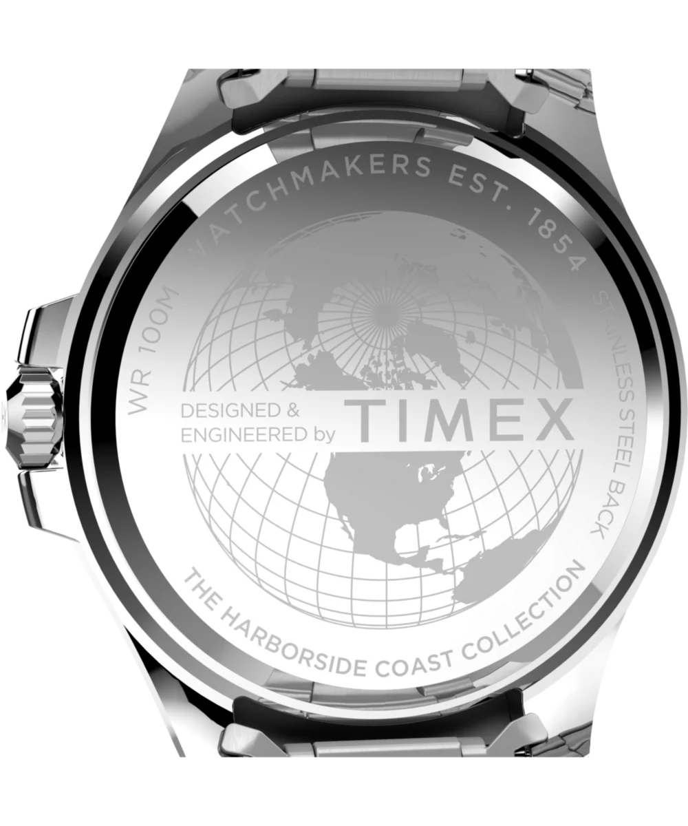 TW2V65300 Reloj Timex Harborside Coast de hombre pulsera de metal 43 mm