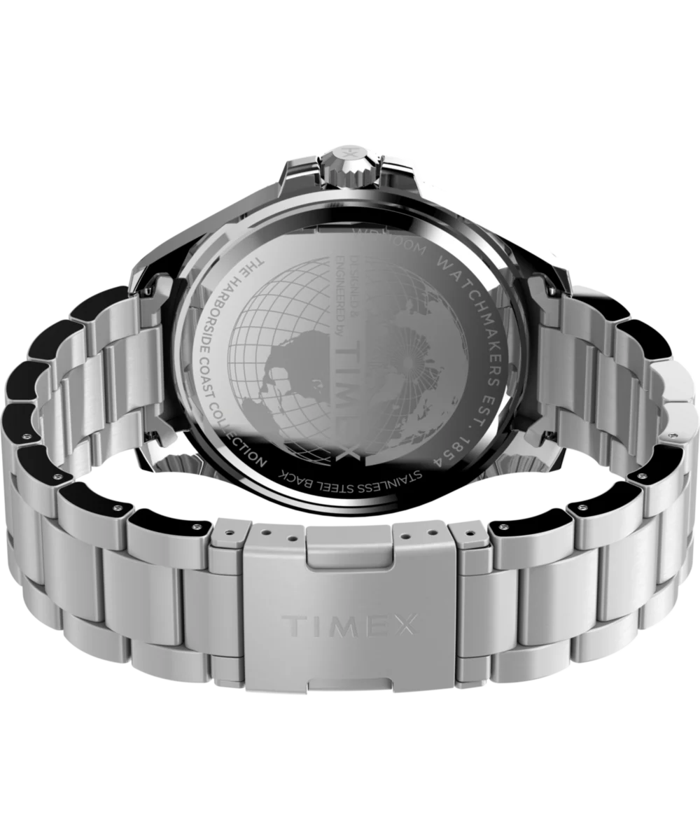 TW2V65300 Reloj Timex Harborside Coast de hombre pulsera de metal 43 mm