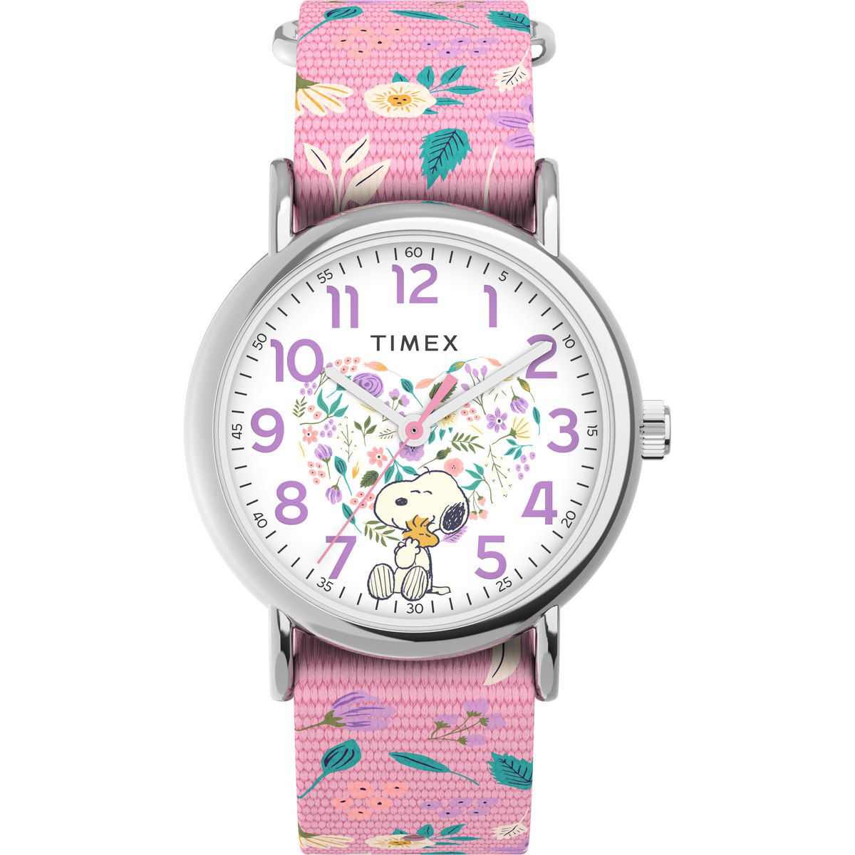 TW2V77800 Timex Weekender Reloj para Mujer Snoopy Peanuts 38 mm