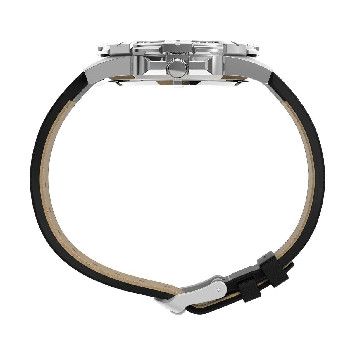 TW2V79100 Reloj Timex Premium Showcase de hombre pulsera de cuero 45 mm