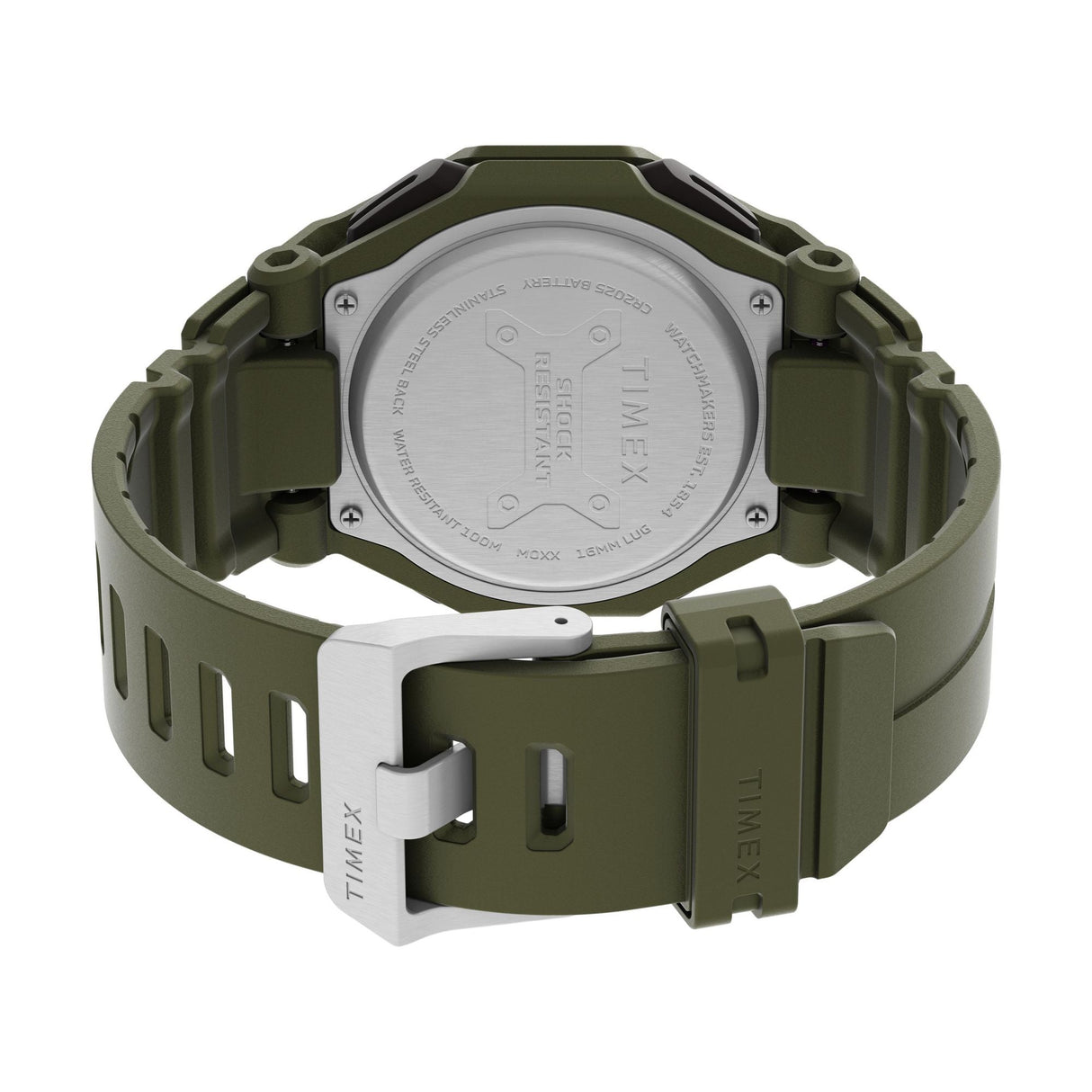 TW2V93700 Reloj Timex Command Encounter de hombre pulsera de caucho 45 mm