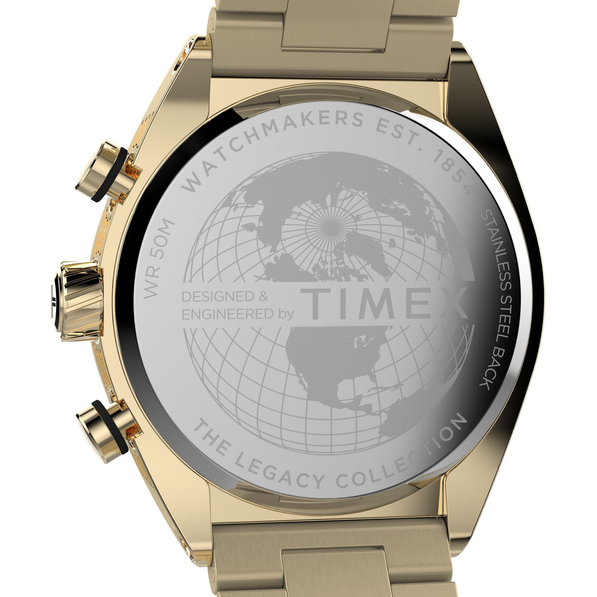 TW2W22100 Reloj Timex Legacy Tonneau de hombre pulsera de metal 42 mm