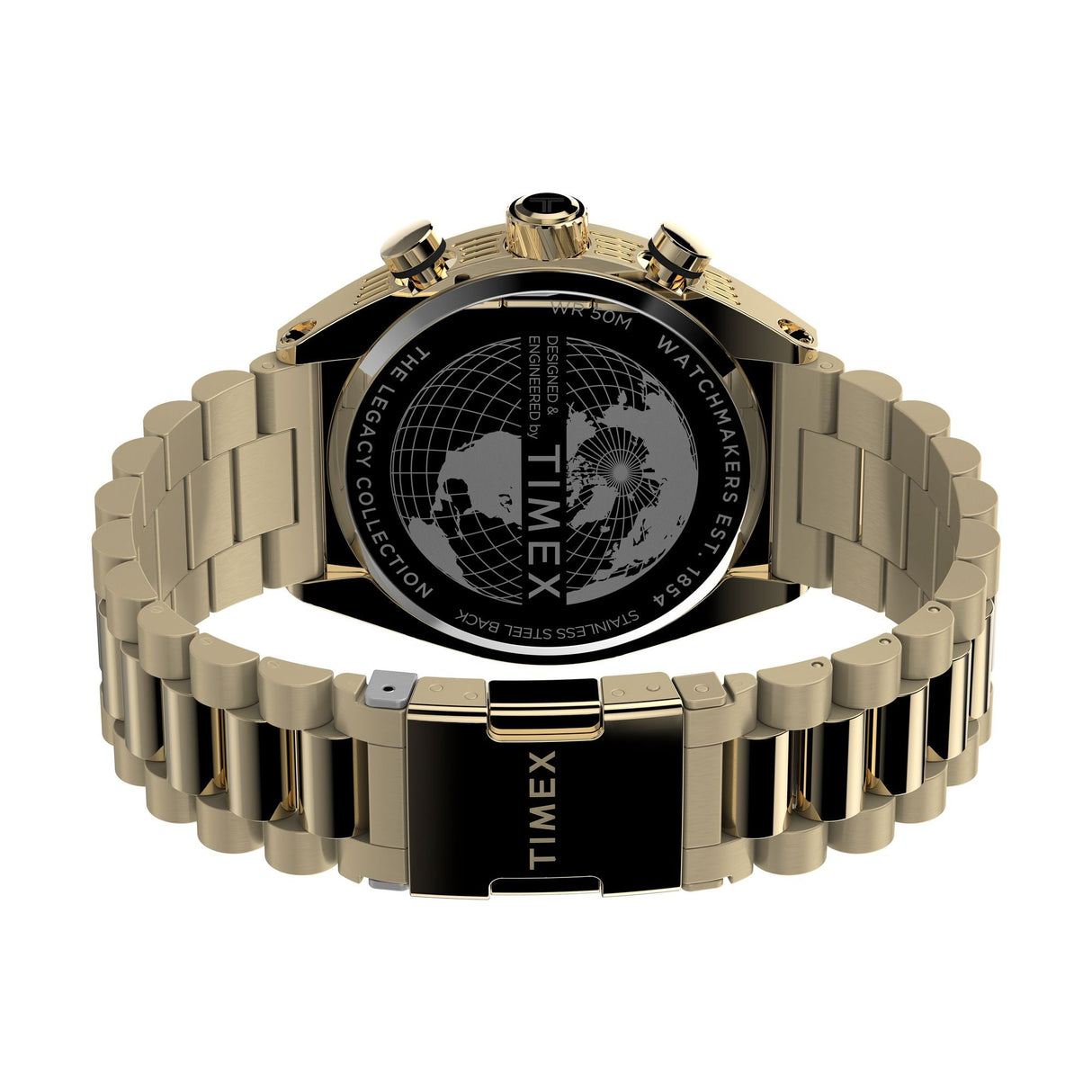 TW2W22100 Reloj Timex Legacy Tonneau de hombre pulsera de metal 42 mm