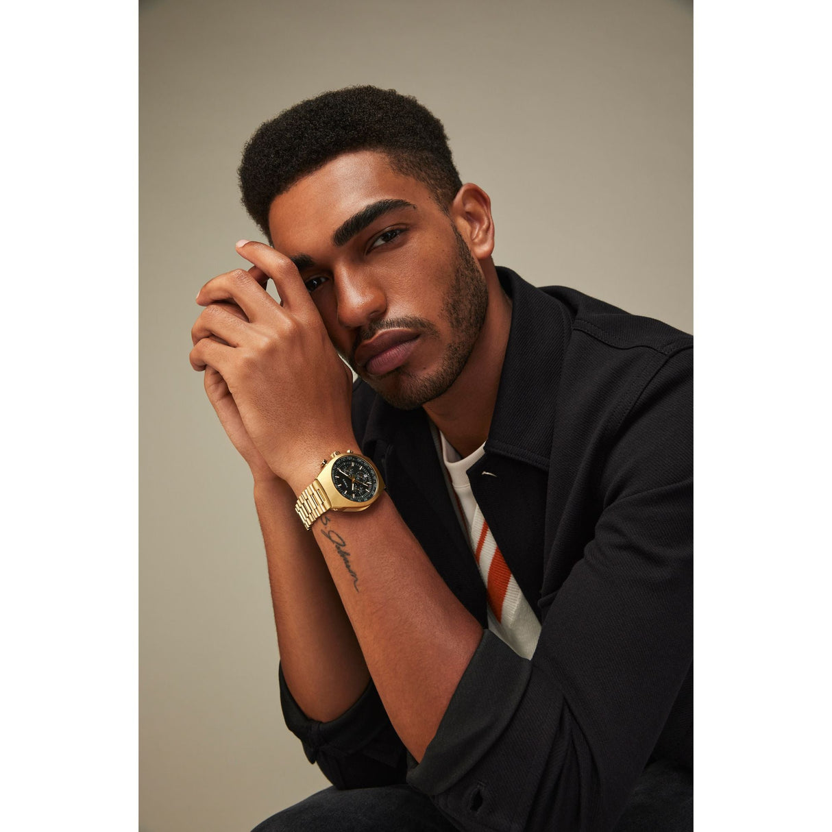 TW2W22100 Reloj Timex Legacy Tonneau de hombre pulsera de metal 42 mm