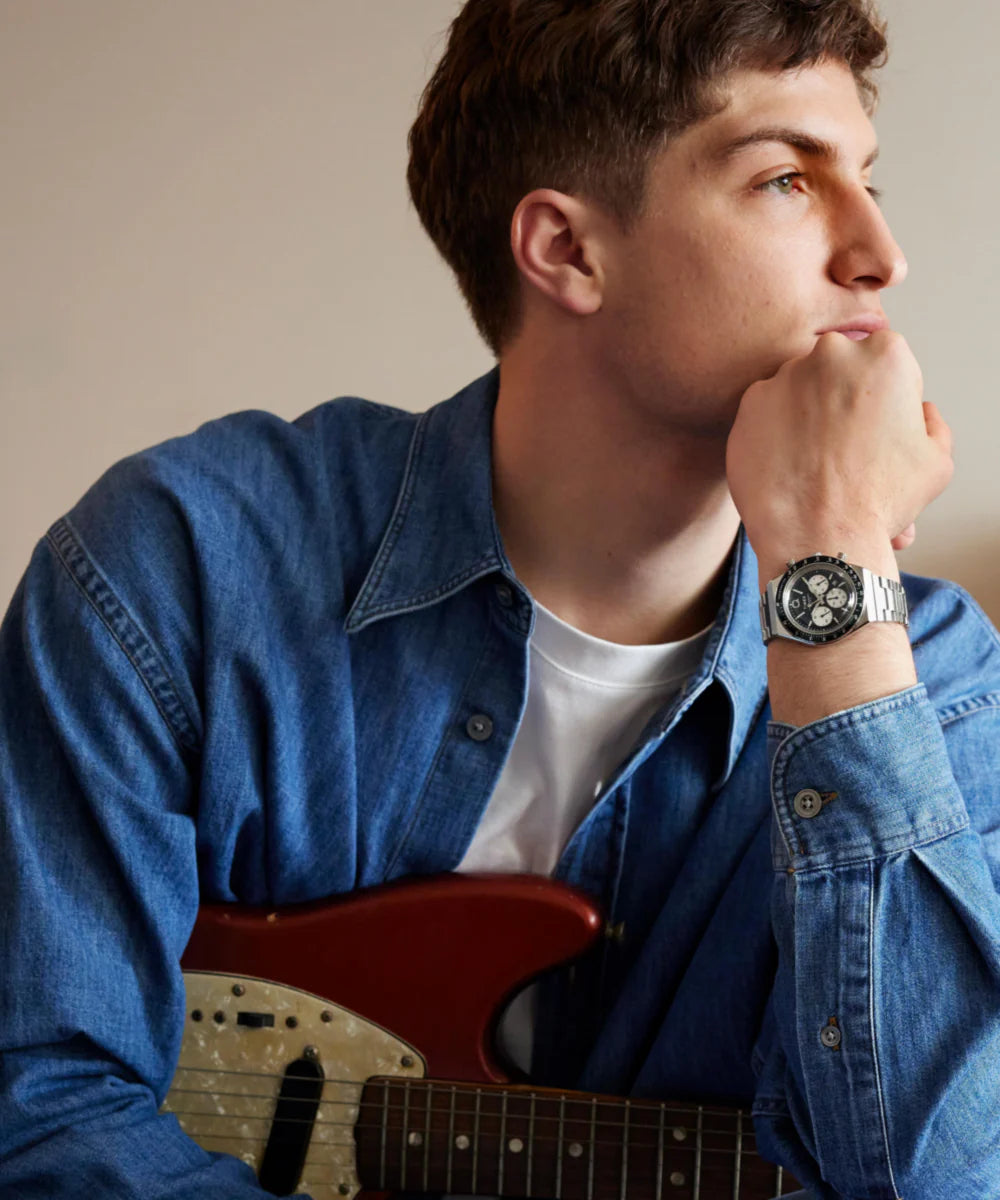 TW2W51600 Reloj Timex Q de hombre pulsera de metal