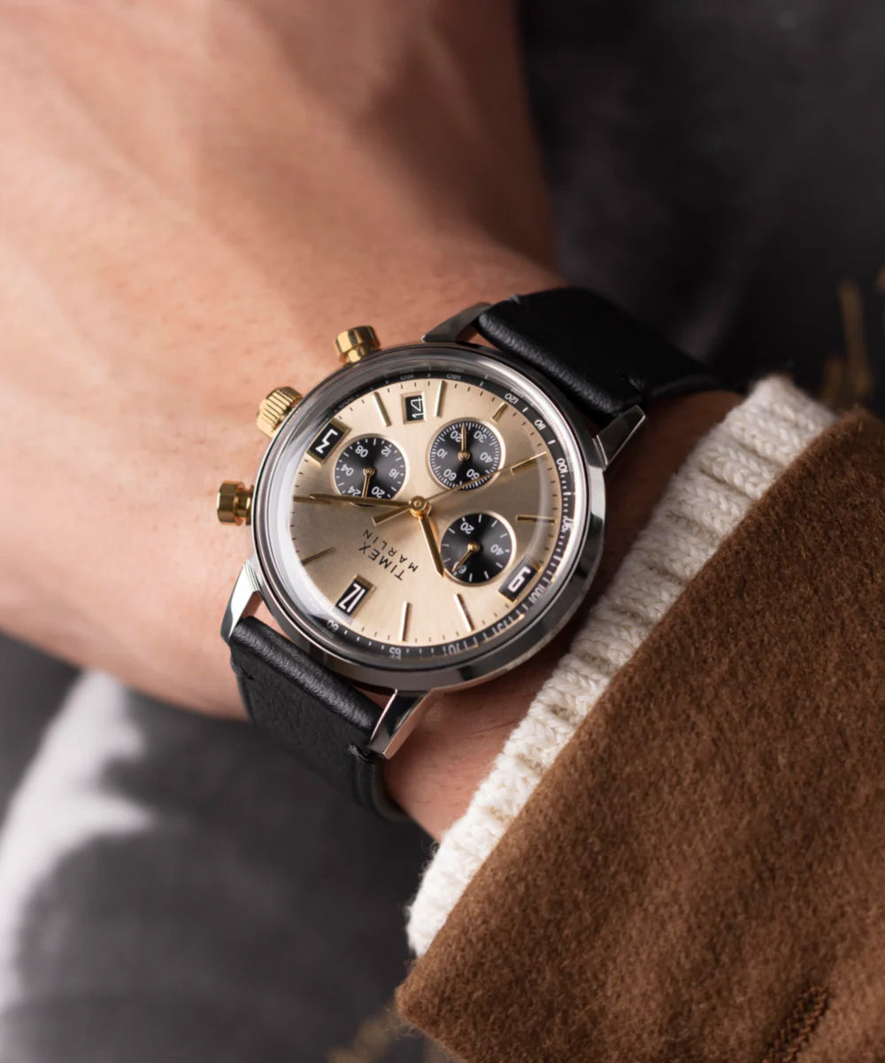 TW2W60300 Reloj Timex Marlin de hombre pulsera de cuero