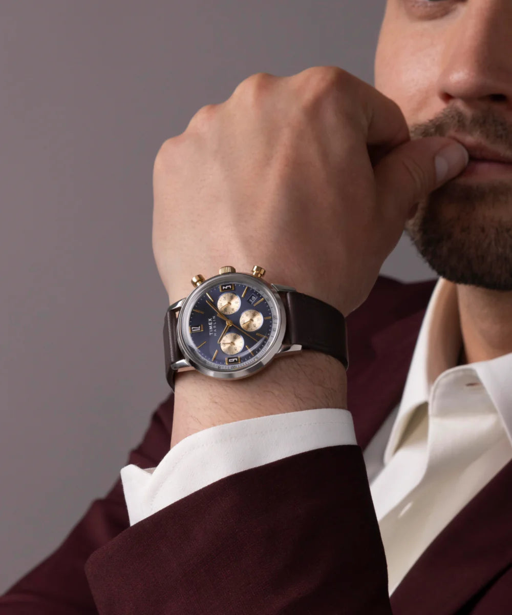 TW2W60400 Reloj Timex Marlin de hombre pulsera de cuero