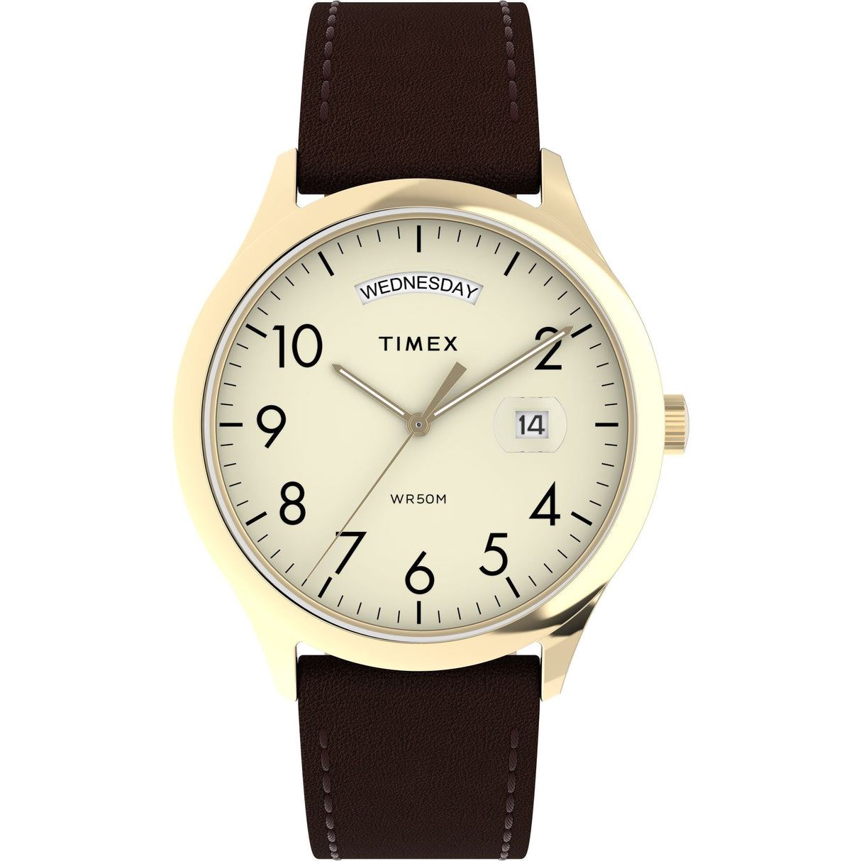 TW2W68400 Reloj Timex Modern Easy Reader de hombre pulsera de piel 40 mm