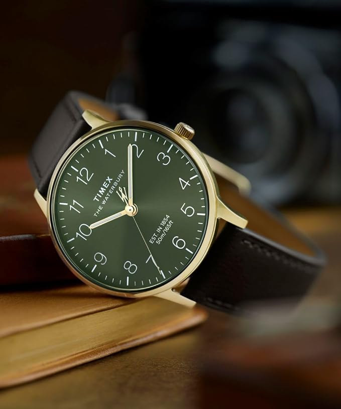 TW2W75900 Reloj Timex Waterbuny de caballero pulsera de piel