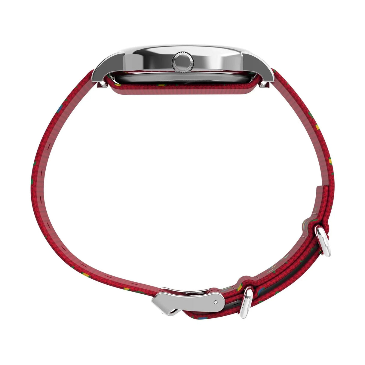 TW2W80800 Reloj Timex x Peanuts Snoopy Holiday Unisex pulsera de tela 38 mm