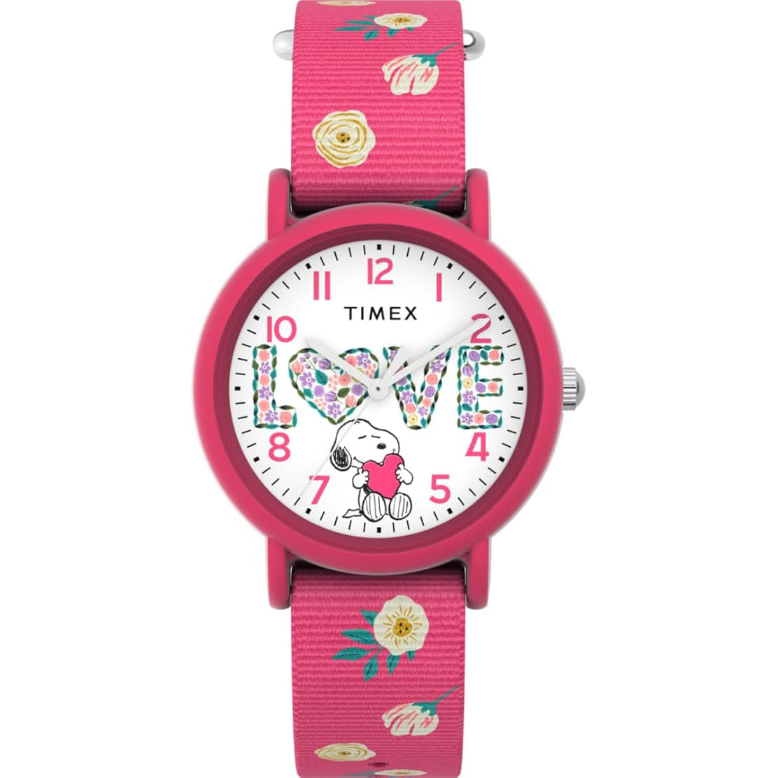 TW2W83200 Reloj Timex X Peaunuts Snoopy de mujer pulsera de tela 34 mm
