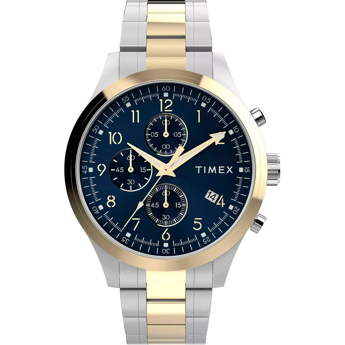 TW2Y01500 Reloj Timex Weston Dress de hombre pulsera de metal 43 mm