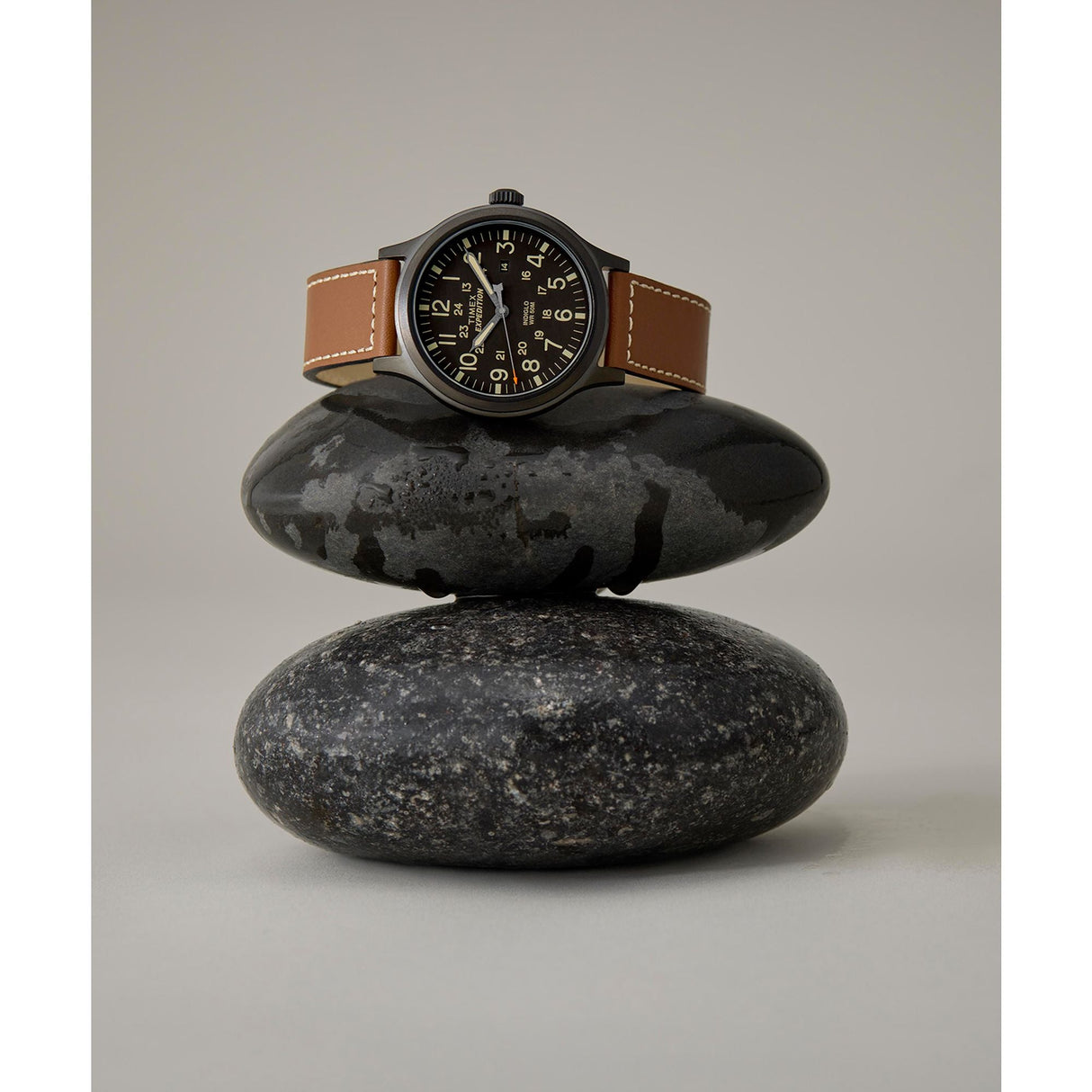 TW4B11300 Reloj Timex Expedition Scout de hombre banda de piel 43mm