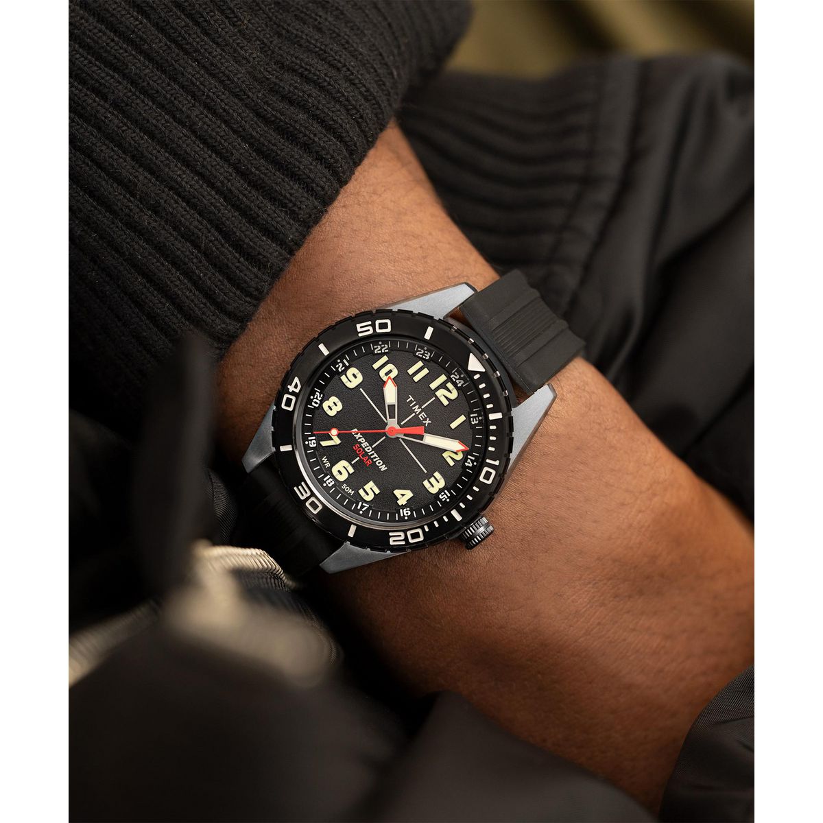 TW4B30800 Reloj Timex Expedition Análogo para Caballero con Correa de Resina