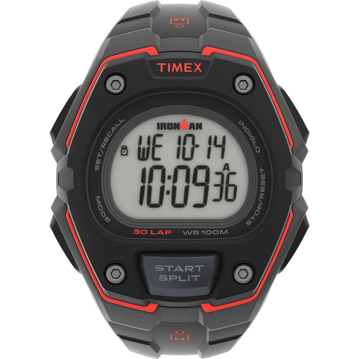 TW5M46000 Reloj Timex Digital para Caballero con Correa de Resina 43 mm