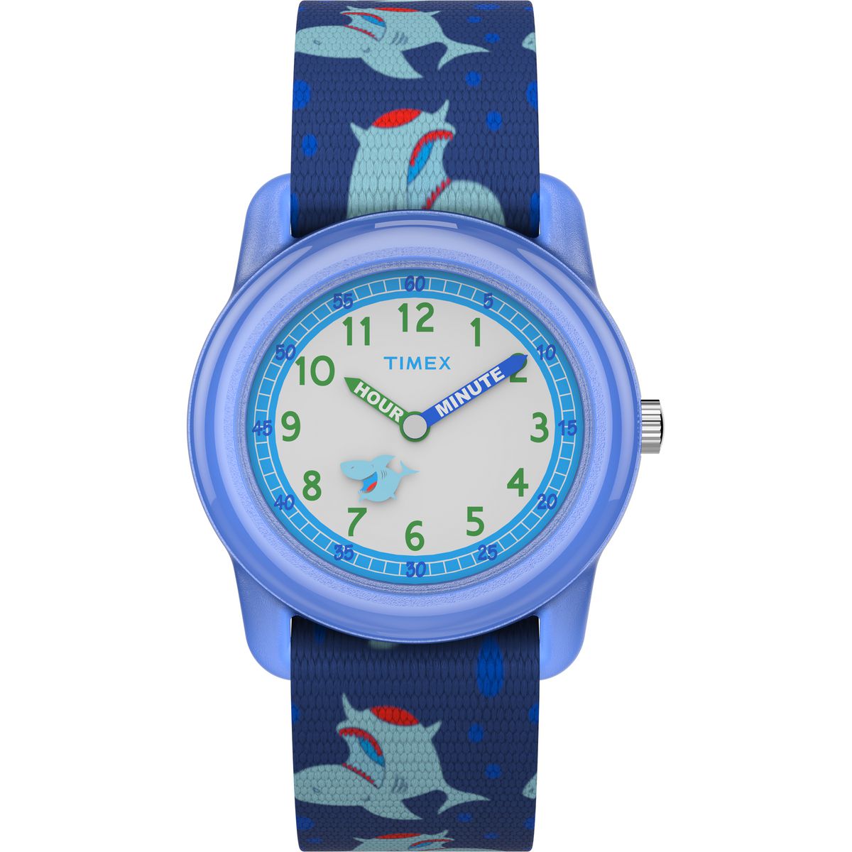 TW7C13500 Reloj Timex Time Machines para Niños con tiburones 29 mm