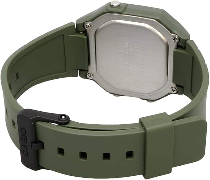 W-217H-3AV Reloj Casio Digital Vintage Clásico Illuminator para Caballero con Banda de Goma