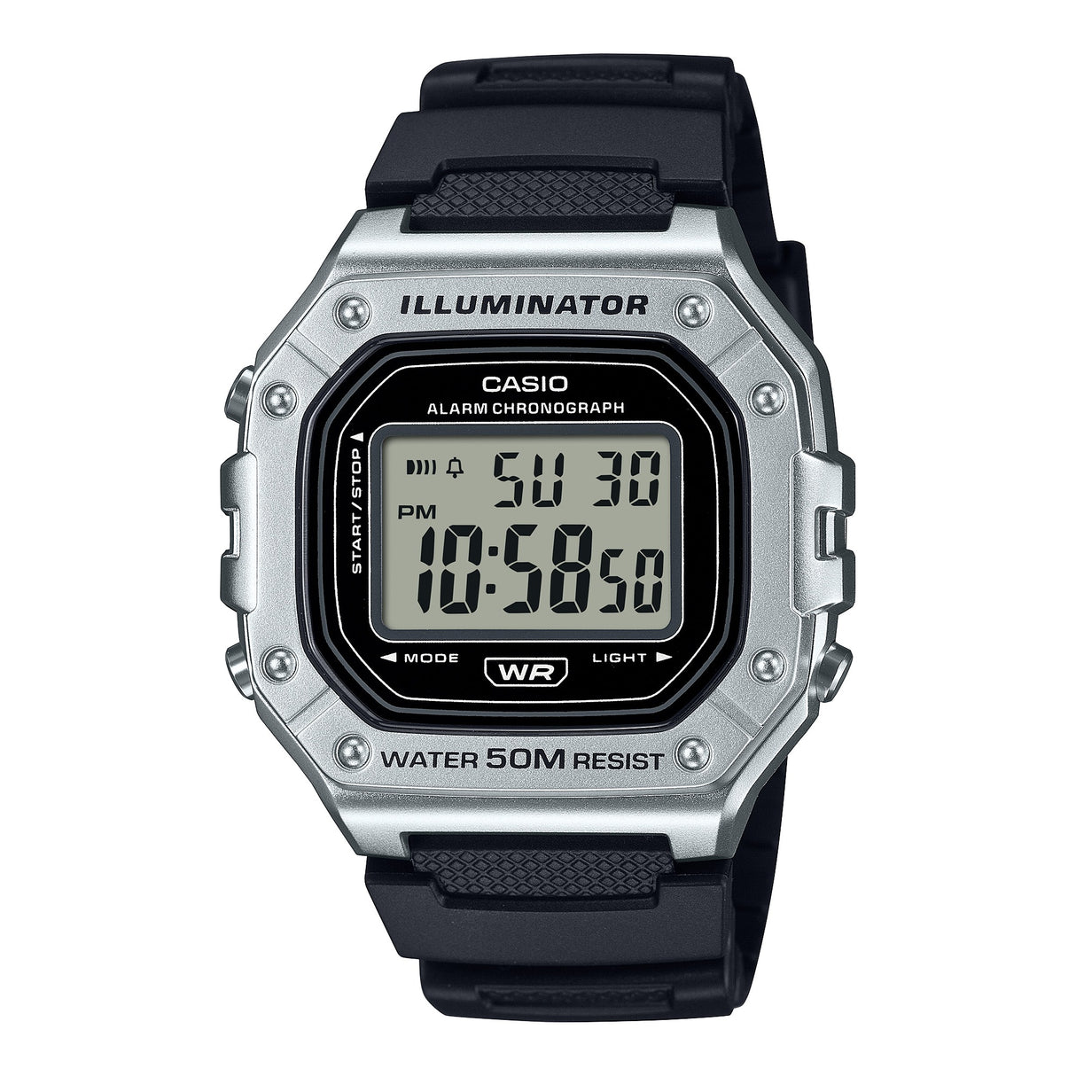 W-218HM-7AV Casio reloj Digital pulsera de resina