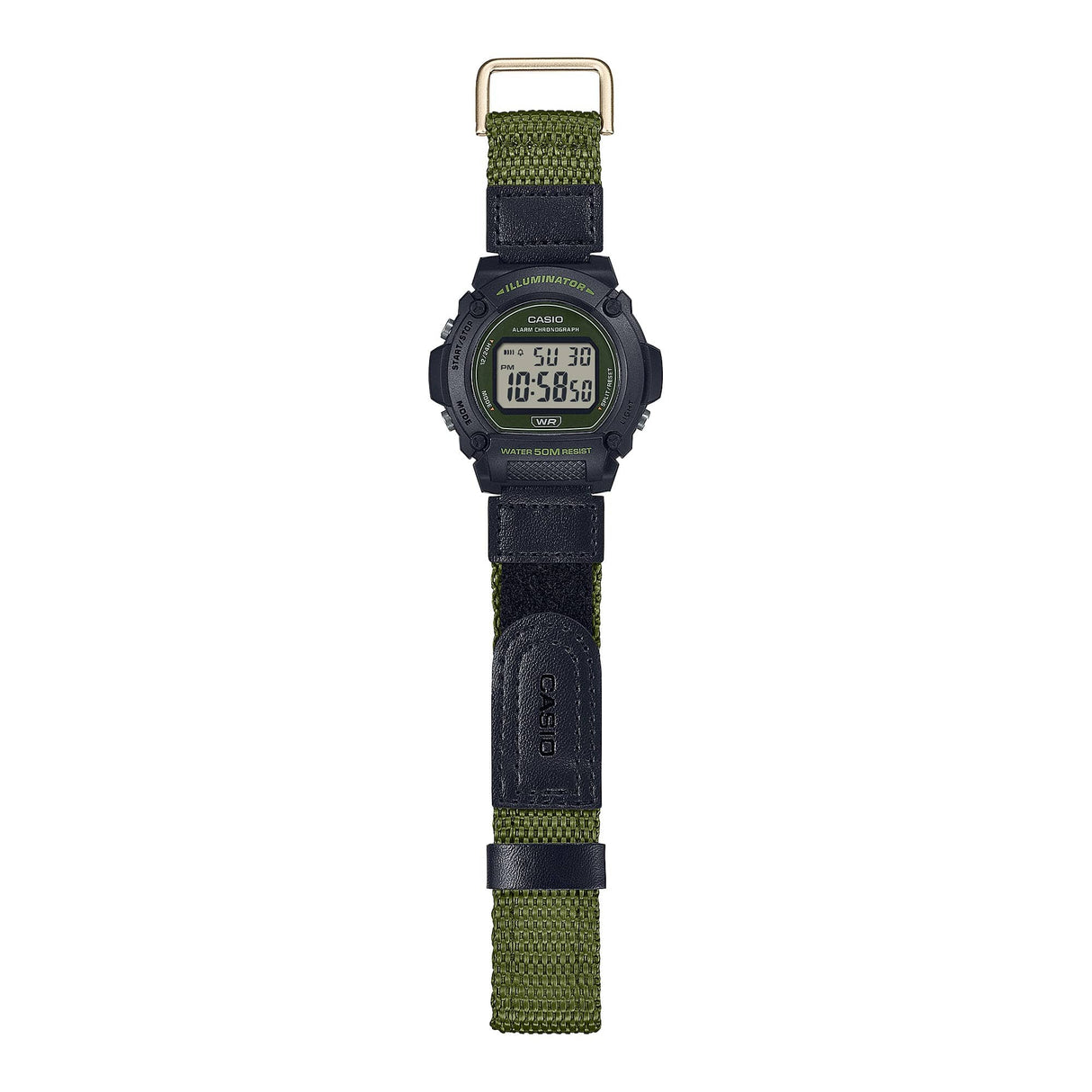 W-219HB-3AV Casio Illuminator Alarma Cronógrafo Reloj para Hombre