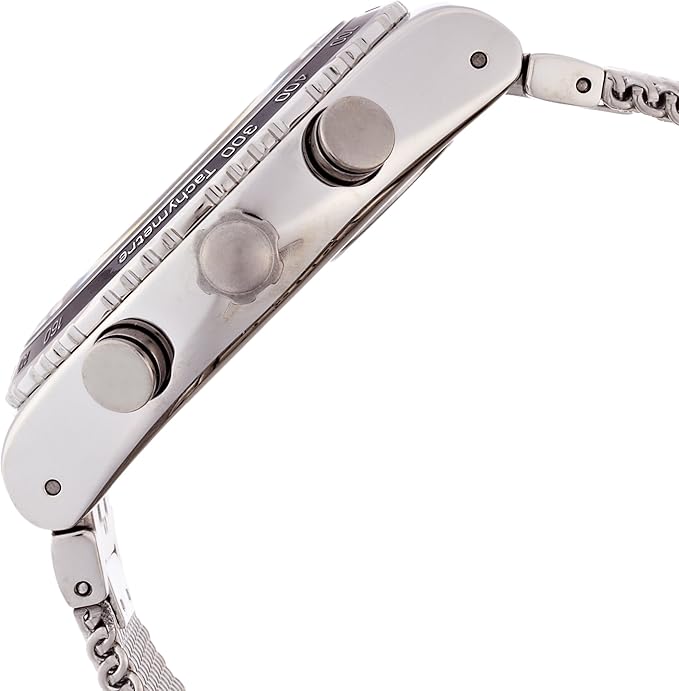 YVS401GB Reloj Swatch Blackie de hombre pulsera mesh 42mm