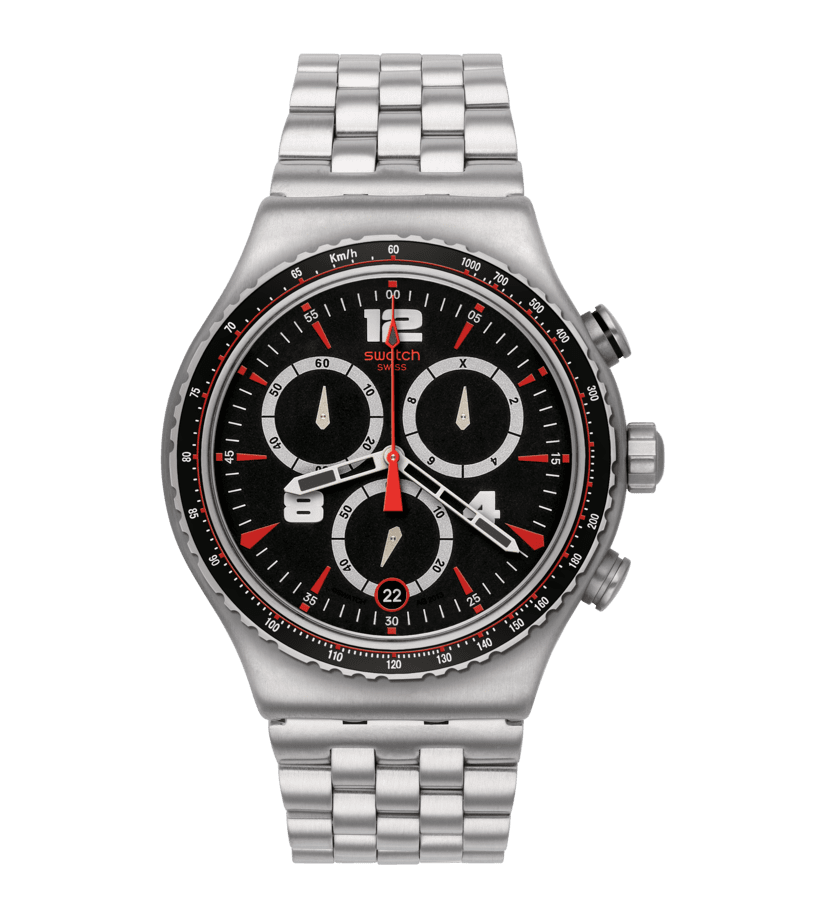 YVS404GE Swatch Pudong Restyled de caballero pulsera de metal