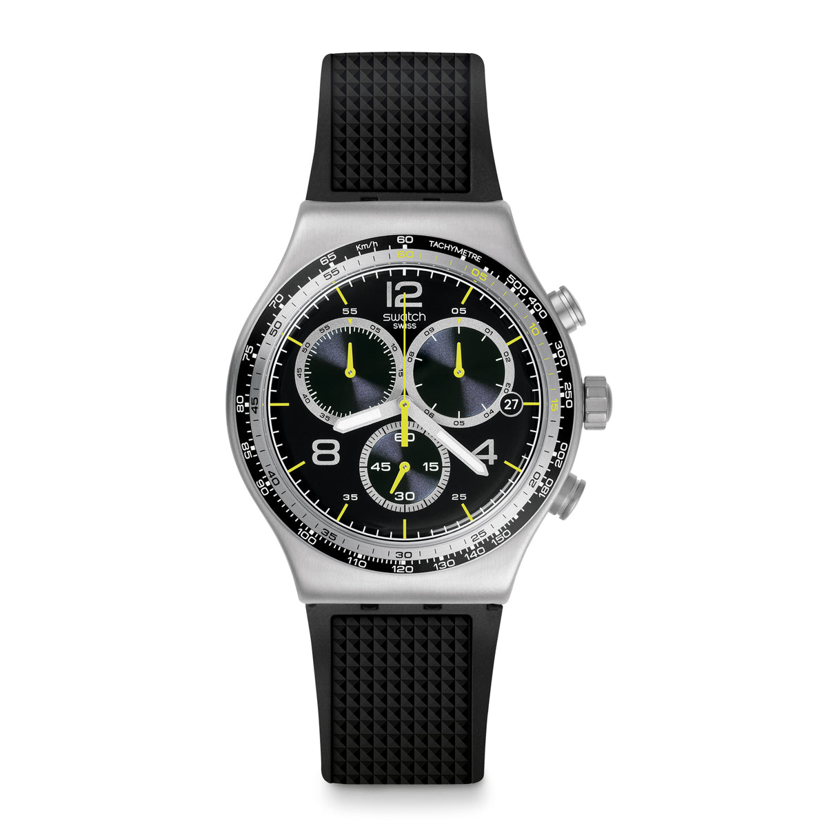 YVS411C Swatch Sprinkled Water de caballero pulsera de resina