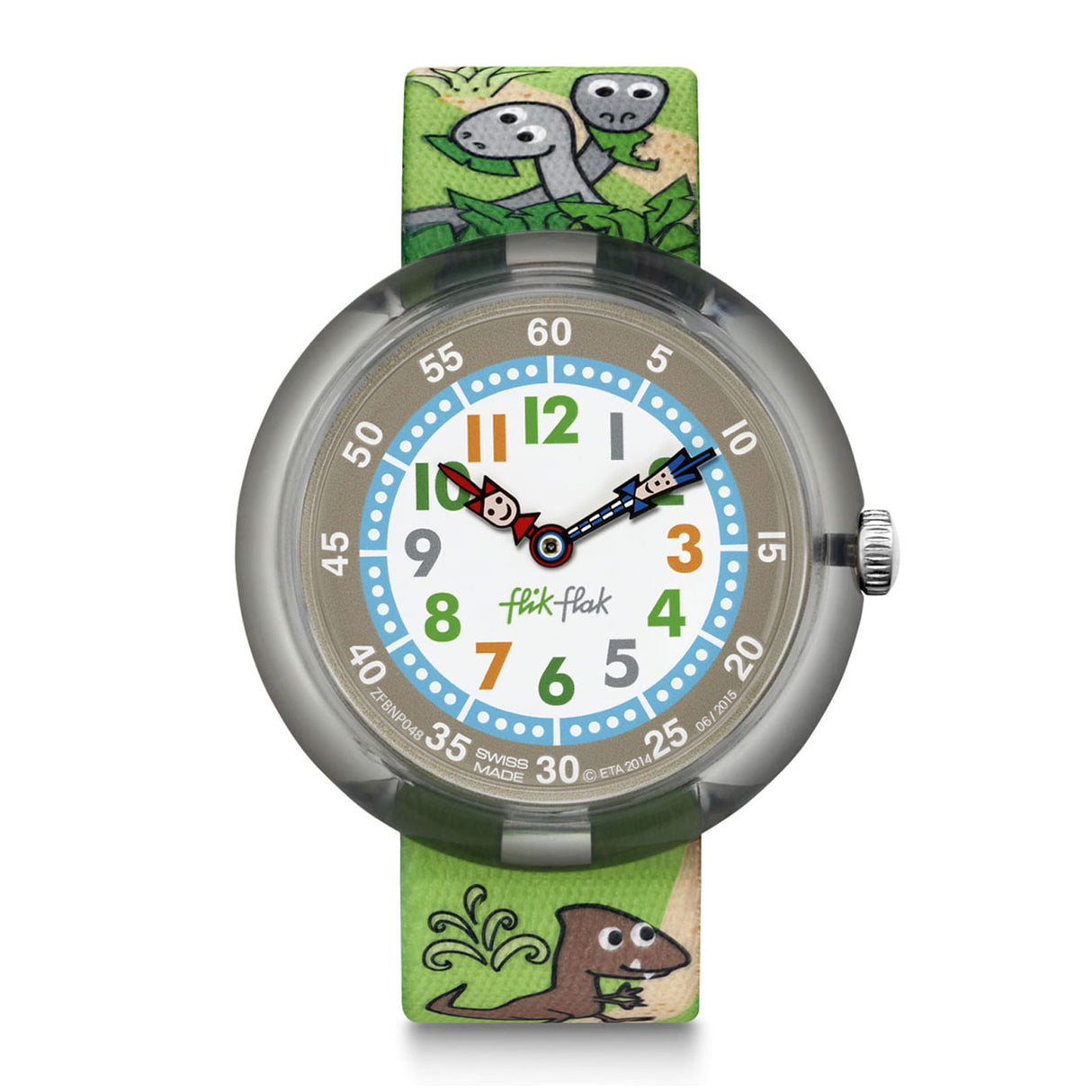ZFBNP048 Swatch Flik Flak infantil pulsera de resina