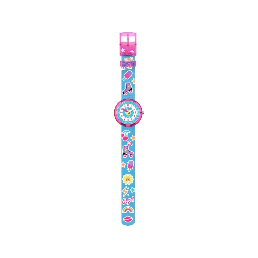 ZFPNP131 Swatch Flik Flak de niña pulsera de resina