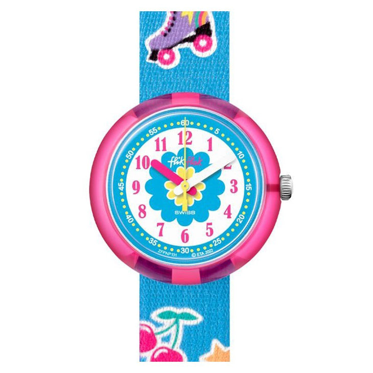 ZFPNP131 Swatch Flik Flak de niña pulsera de resina